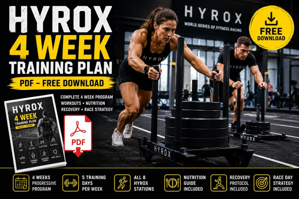 HYROX 4 Week Training Plan