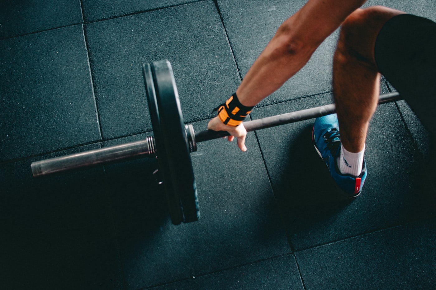 HYROX athlete training with sled push and endurance conditioning